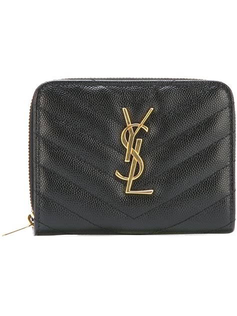 saint laurent small wallet|yves saint laurent wallets men's.